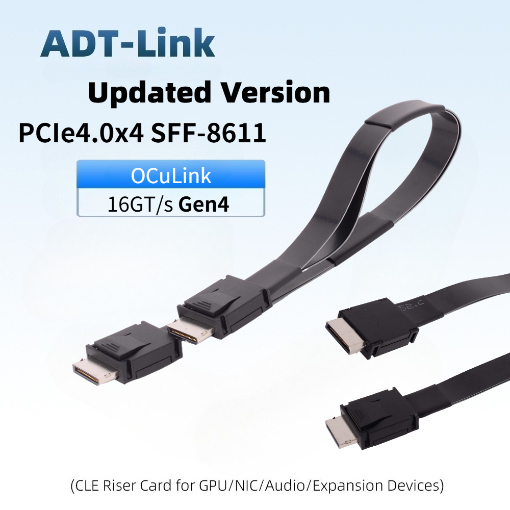 Cabo de extensão ADT-Link PCI- - Oculink Egpu Mini Pc avaliação e preço