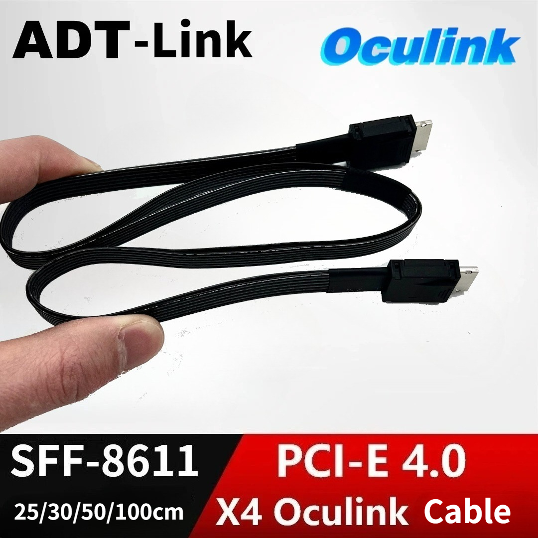 Cabo de extensão ADT-Link PCI- - Oculink Egpu Mini Pc avaliação e preço