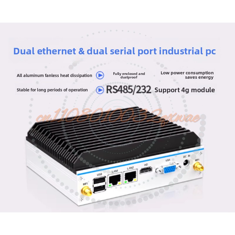 Mini PC Industrial - Quad-Core - Fanless Industrial Pc Rs485 Core I7 avaliação e preço