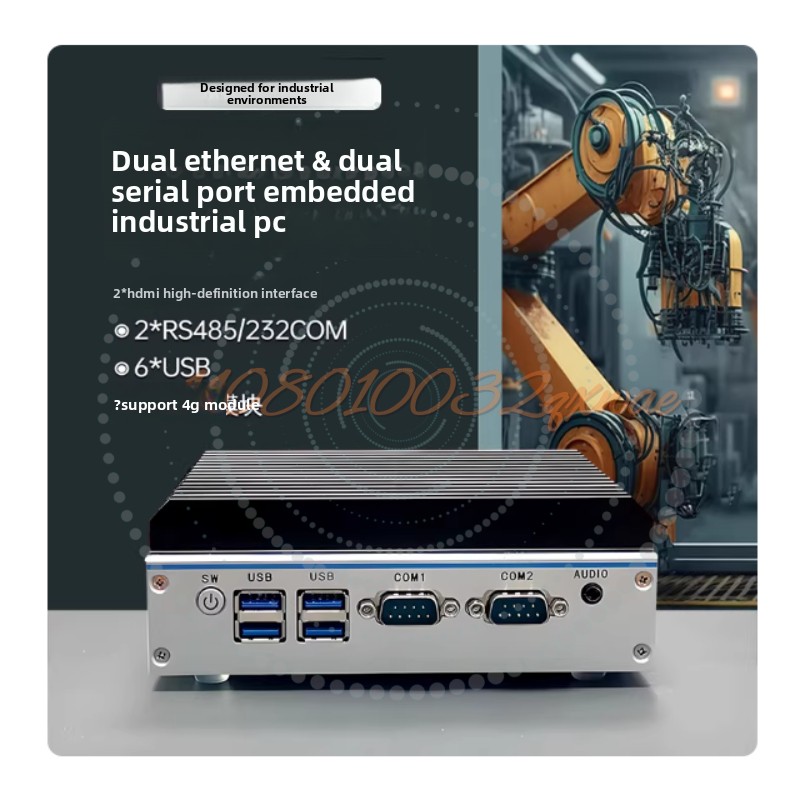 Mini PC Industrial - Quad-Core - Fanless Industrial Pc Rs485 Core I7 avaliação e preço