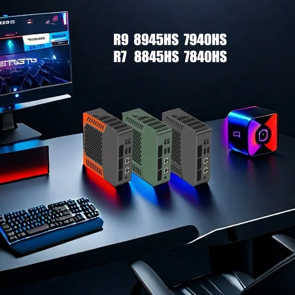 Mini PC Fan AMD Ryzen 9 8945HS - Amd Ryzen 7 7840Hs Mini Pc avaliação e preço