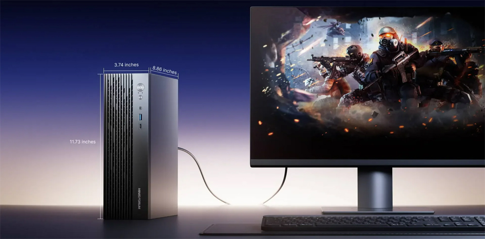 Minisforum Gamer Mini PC AMD R - Mini Pc Rtx 4060 Ddr5 avaliação e preço
