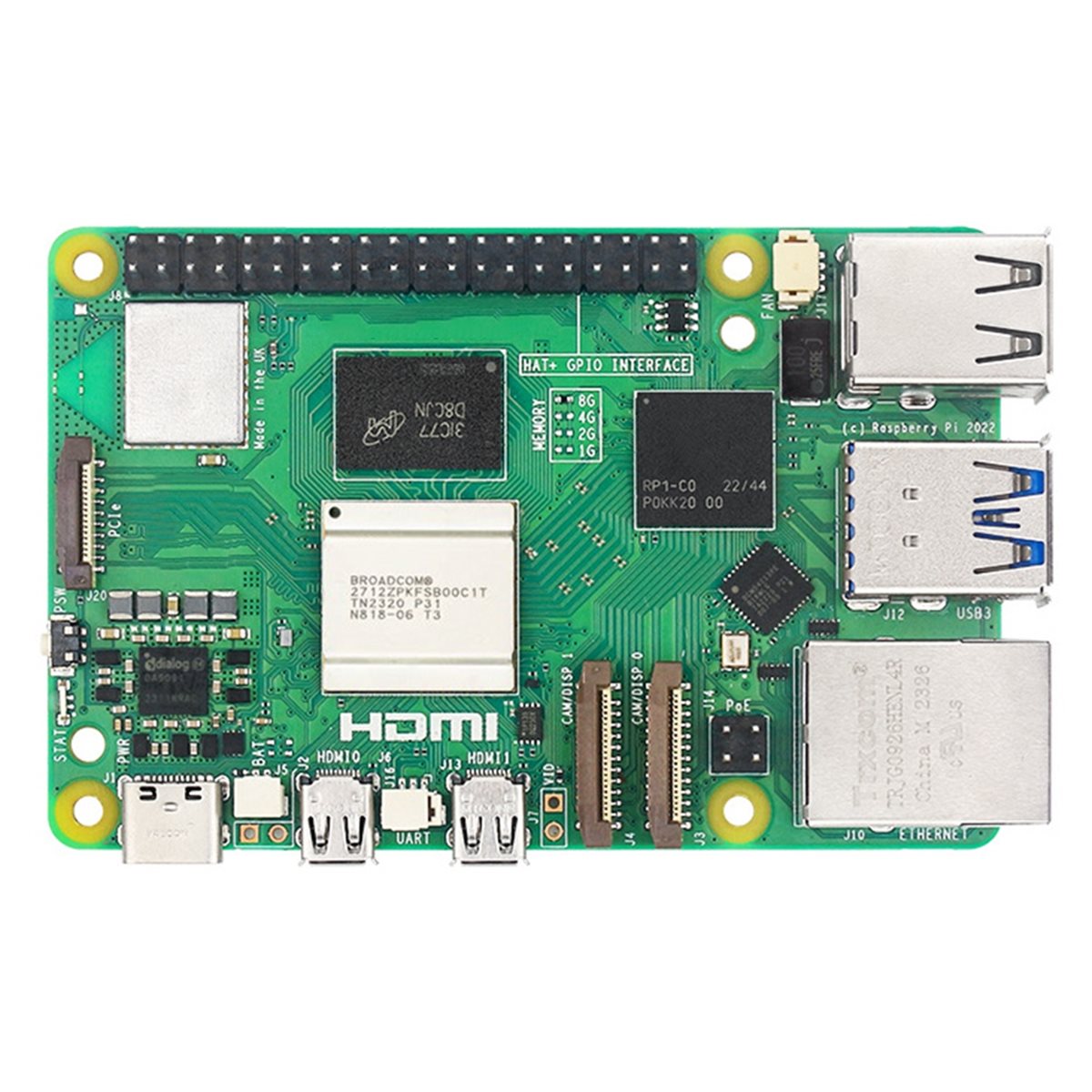 X14A& Kit Inicial IRasptek par - Raspberry Pi 5 8Gb Board avaliação e preço