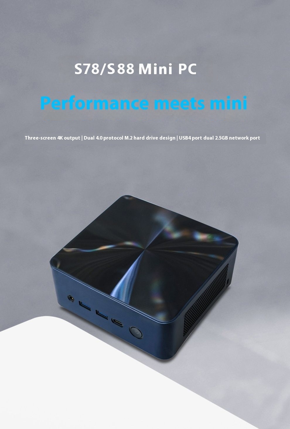 SZBOX S78/S88 Ryzen 7 7840HS/8 - Amd Ryzen 7 7840Hs Mini Pc avaliação e preço