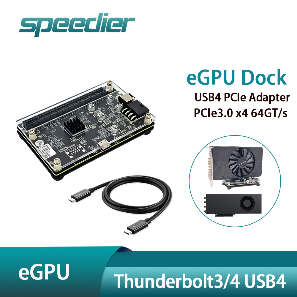 Dock USB4 Thunderbolt 3 / 4 EG - Thunderbolt 4 Egpu Dock Mini Pc avaliação e preço