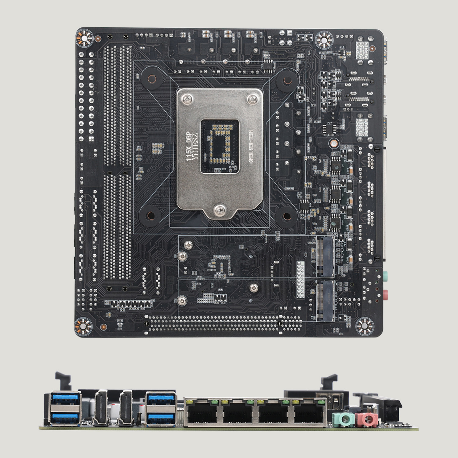 Lga1151 c246 vpro nas placa-mã - Nas Motherboard 8 Sata Mini Itx avaliação e preço
